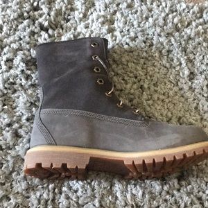 Timberland boots with fleece inside